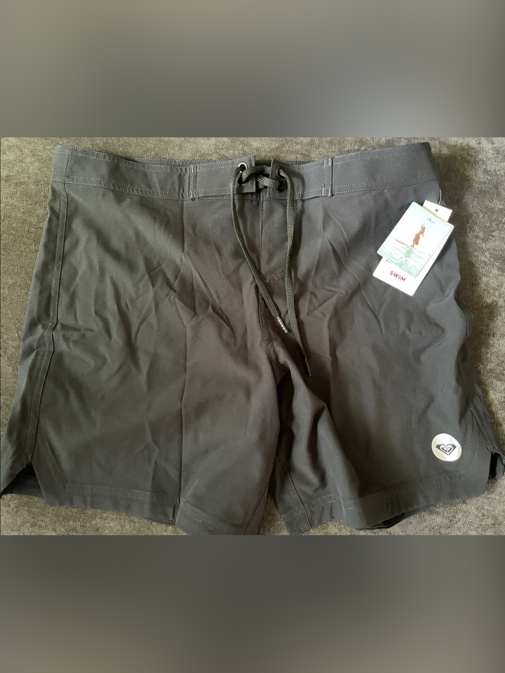 Roxy Women's Black Swim Boardshorts